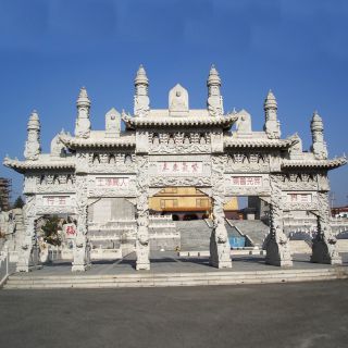 十個美麗鄉村入口牌坊圖片樣式大全