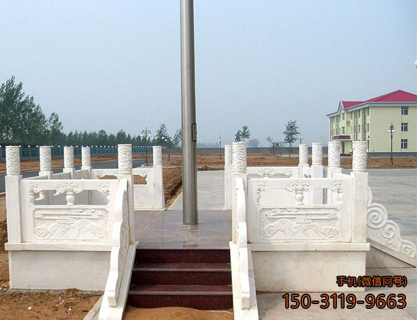 漢白玉企業(yè)升旗臺