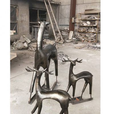 抽象鑄銅梅花鹿的作用是啥?