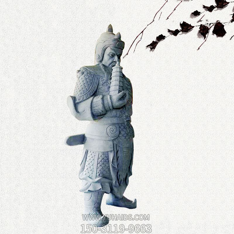 中國(guó)古代神話(huà)中的托塔天王石雕塑