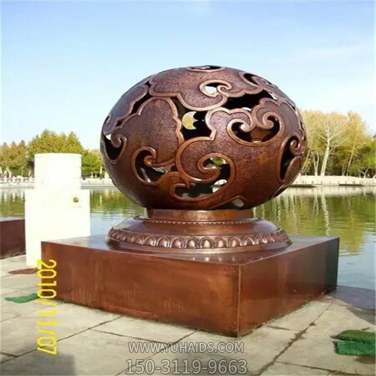 不銹鋼園林大型戶(hù)外景觀雕塑擺件