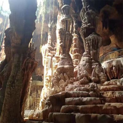 景點(diǎn)裝飾 大理石雕刻 仿真溶洞假山巖池