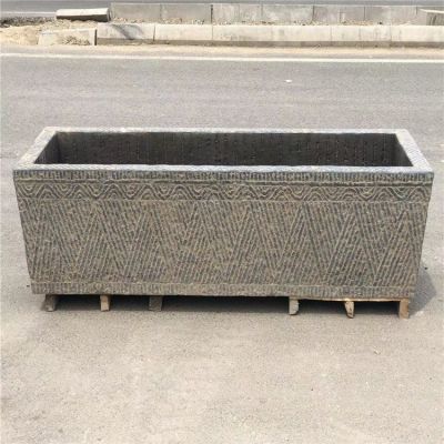 青石槽，石刻水槽