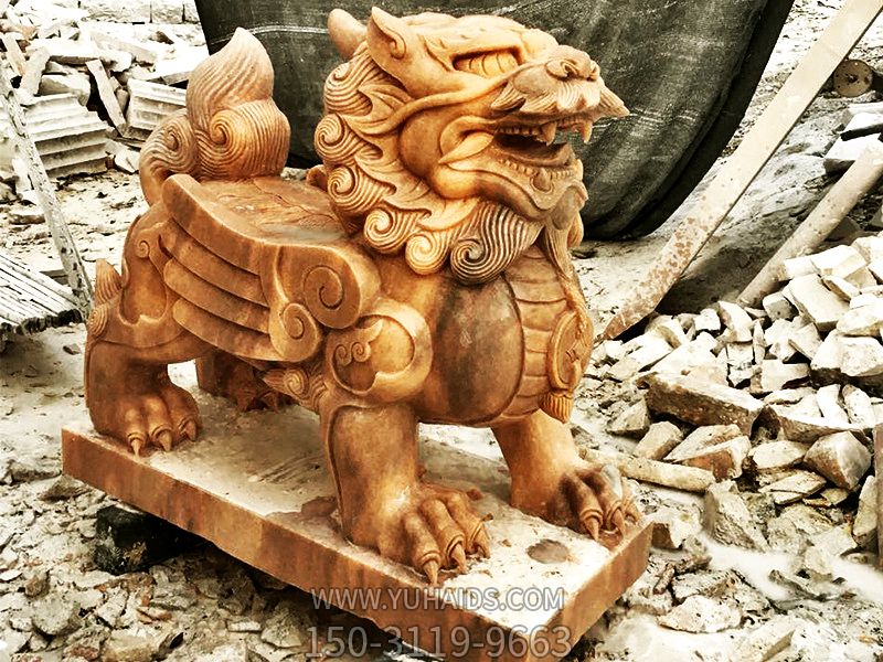 公園廣場創意石雕神獸貔貅雕塑