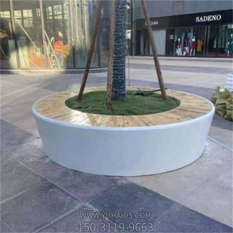 城市街道綠化戶外樹池休閑座椅創意景觀異形椅雕塑