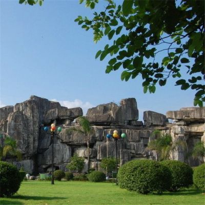 庭院園林景觀噴泉流水石假山 造型豐富