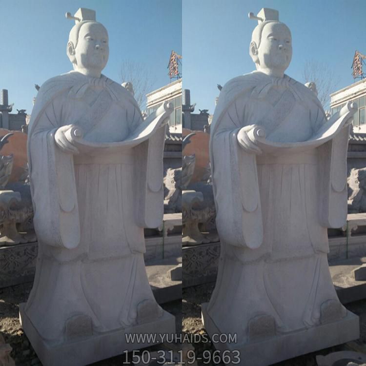 大理石雕刻古代人物雕塑景區(qū)戶(hù)外廣場(chǎng)擺件