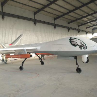 廠(chǎng)房創(chuàng)意仿真老鷹號(hào)飛機(jī)雕塑