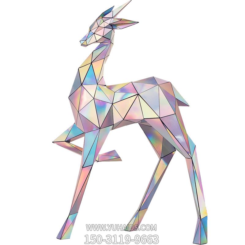 公園景區大型動物景觀鹿雕塑
