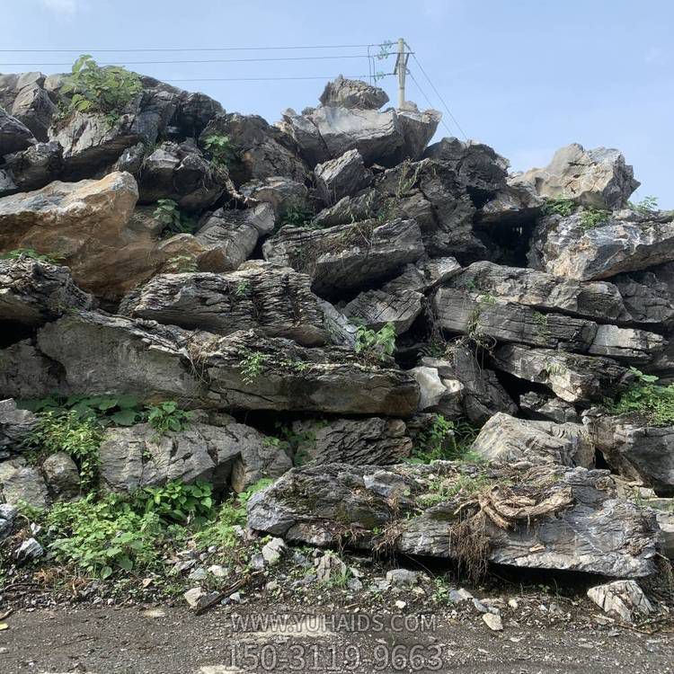 園林戶(hù)外公園大型純天然假山石雕塑