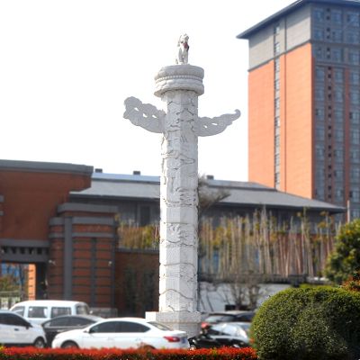 景區廣場中國傳統華表柱