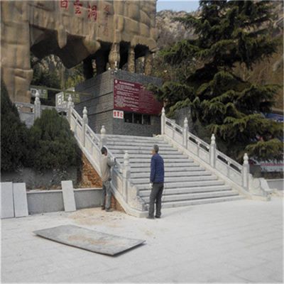 戶(hù)外園林景觀樓梯護(hù)欄雕塑