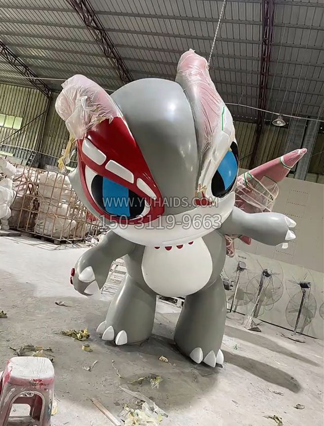 泡沫雕刻卡通動(dòng)漫人物公仔雕塑