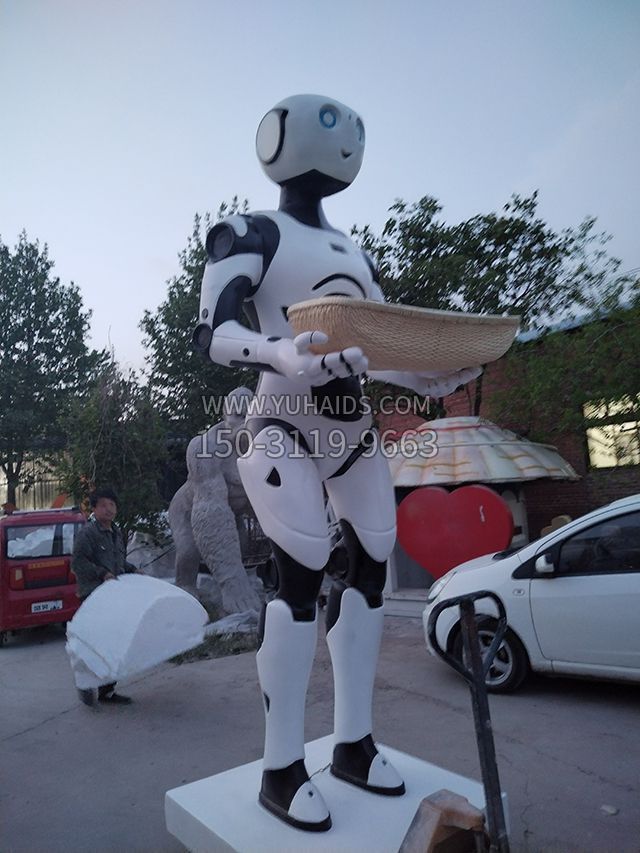 機器人玻璃鋼雕塑