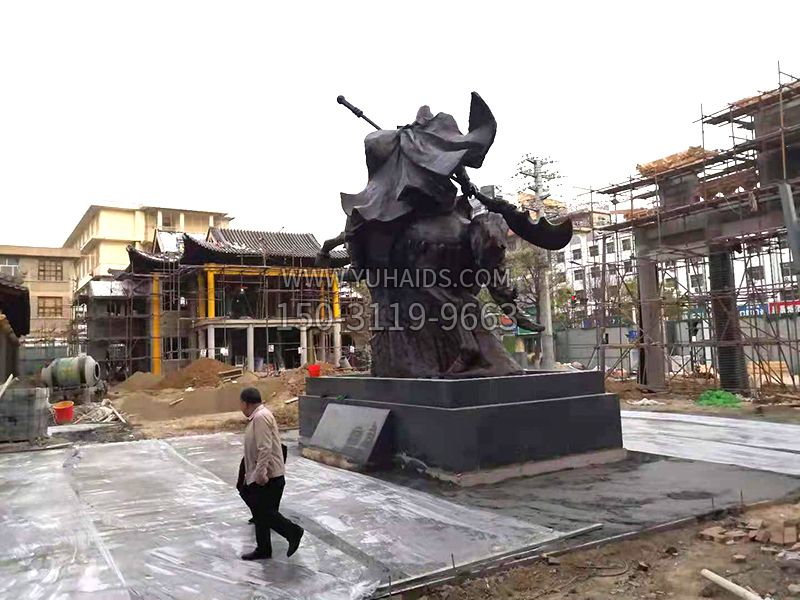 運城關(guān)王廟關(guān)帝像后視效果 運城關(guān)王廟關(guān)帝像后視效果