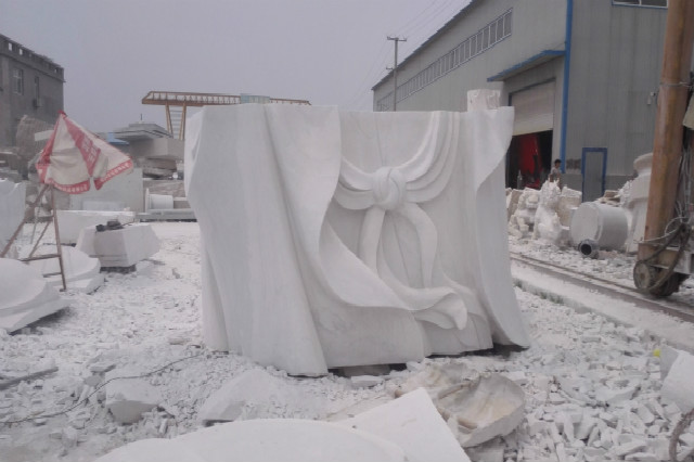 觀音雕刻第三部分，腹