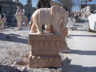 石雕大象多少錢?石材、做工等直接影響石雕大象的價格