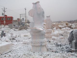 擺放石雕魚(yú)有什么好的寓意